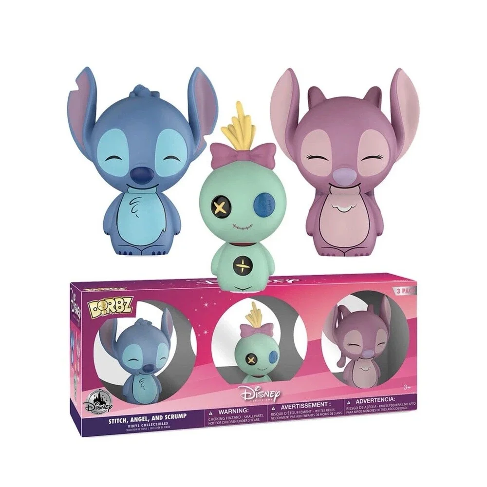 Funko Dorbz Lilo & Stitch Angel & Scrump 3 pack Disney Special Edition Vinyl NEW